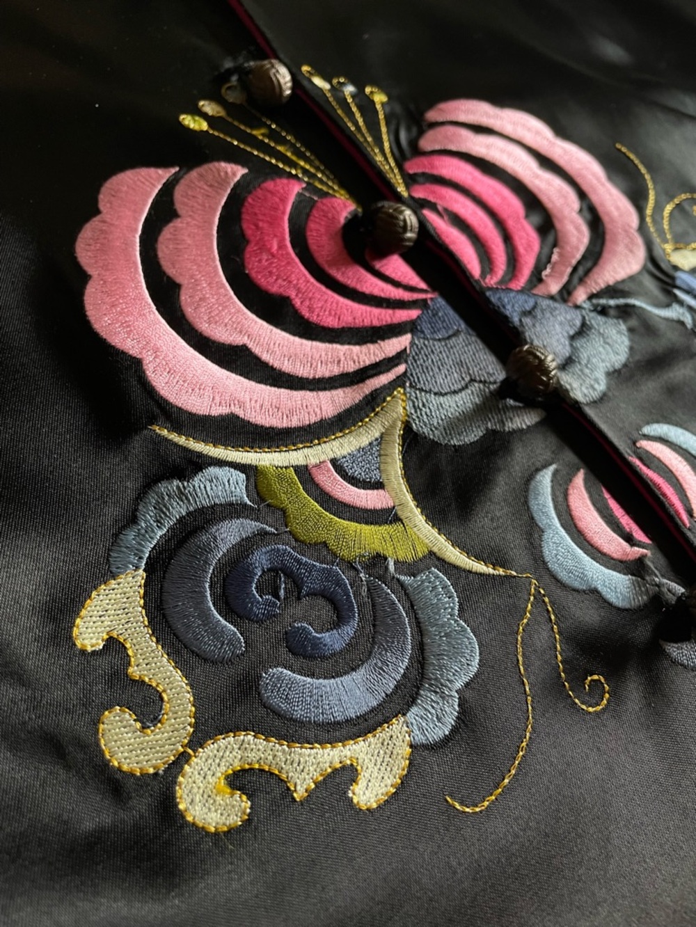 Asian embroidered jacket - Picture 15 of 15